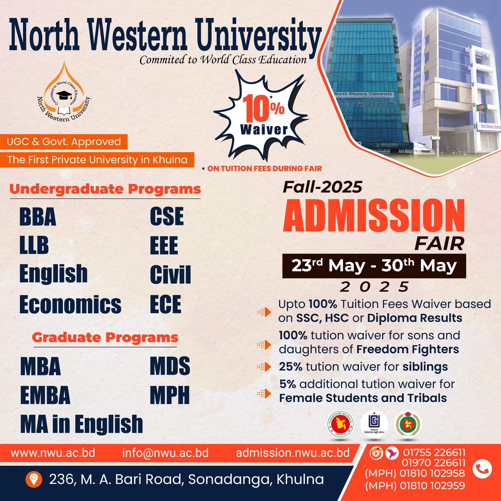 Admission Fair for Fall Semester 2025